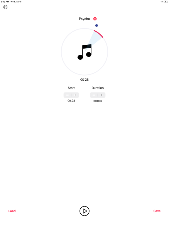 Screenshot #5 pour MusicToRingtone