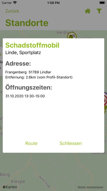abfallapp Lindlar screenshot-7
