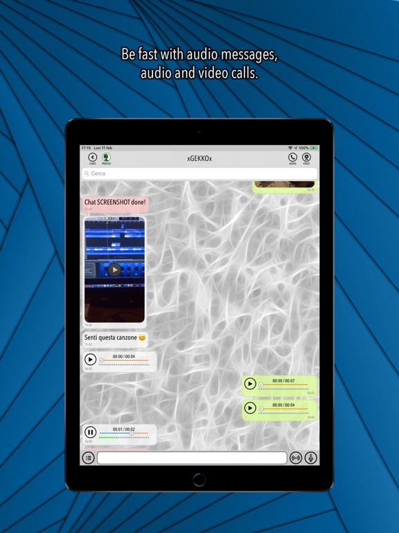 Screenshot #6 pour GEKKO Messenger