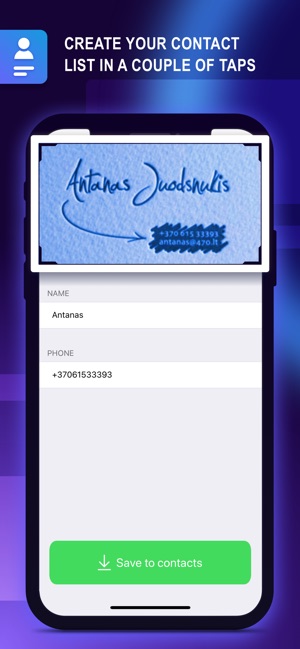 Business Card Holder: Contacts(圖1)-速報App