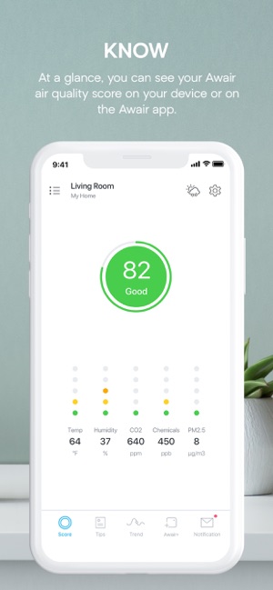 Awair Home - Breathe Easy(圖2)-速報App