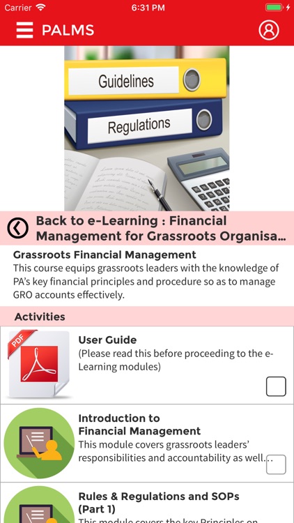 People's Association LMS