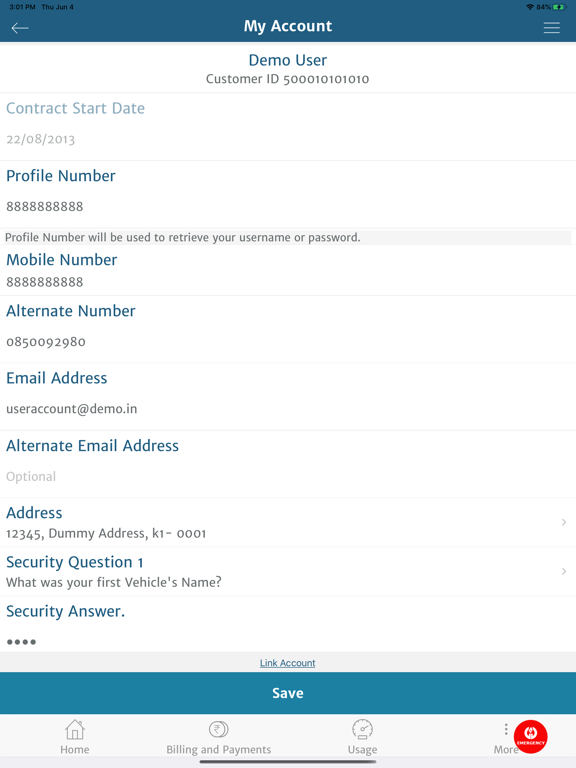 Gujarat Gas Limited-Mobile App iPad screenshot 3 - Business app
