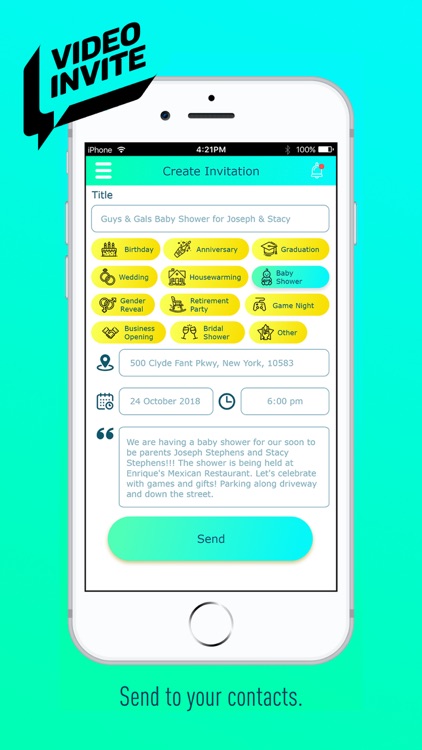Video Invite screenshot-3