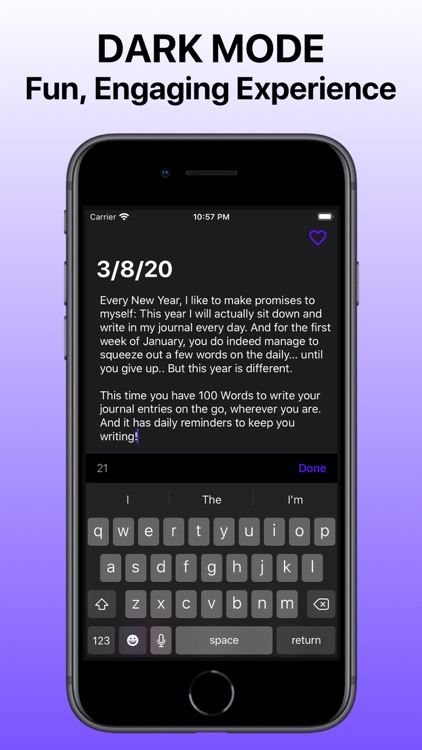 100 Words - Daily Journal screenshot-4