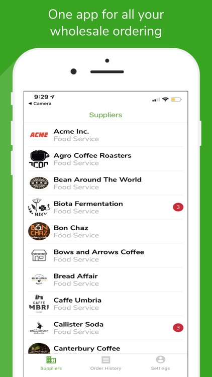 Orderz: Wholesale ordering