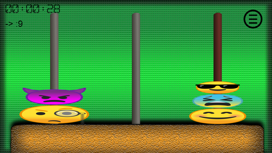 #2. Tower-of-Hanoi (iOS) 由: Liutauras Stravinskas