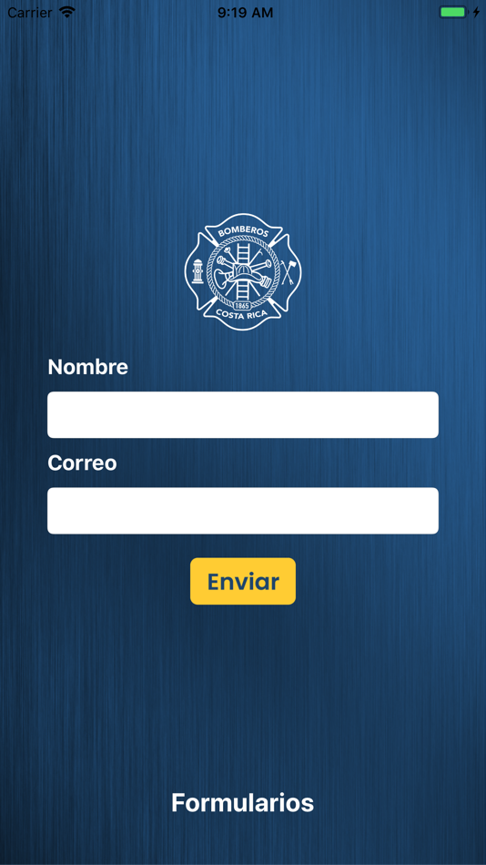 #1. DTR (iOS) 由: Benemérito Cuerpo de Bomberos de Costa Rica