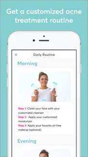 mdacne - custom acne treatment iphone screenshot 3
