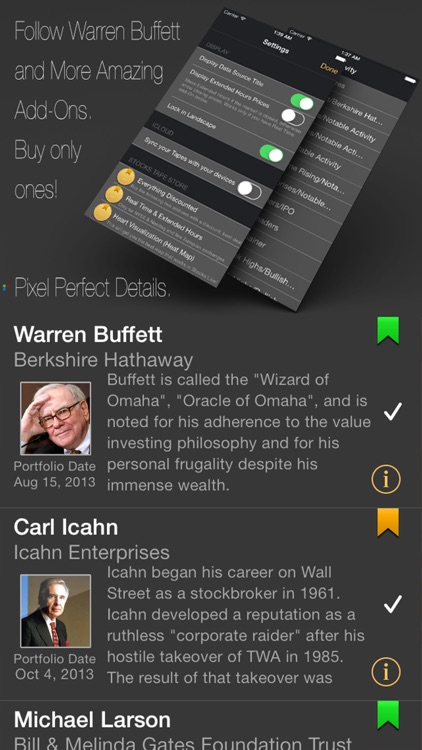 Stocks Tape: Market Browser screenshot-3