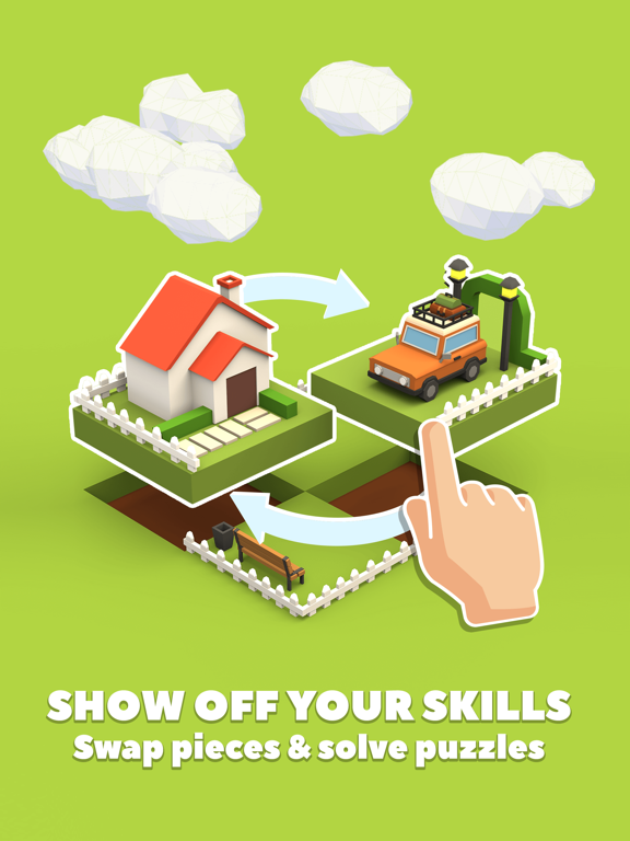Screenshot #4 pour Swap Puzzle 3D