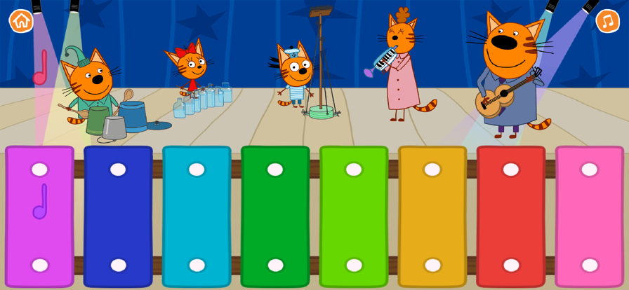Kidecats. Educational Games Screenshots