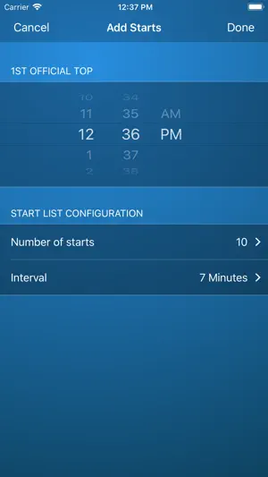 Apnea Competition Countdown screenshot 3