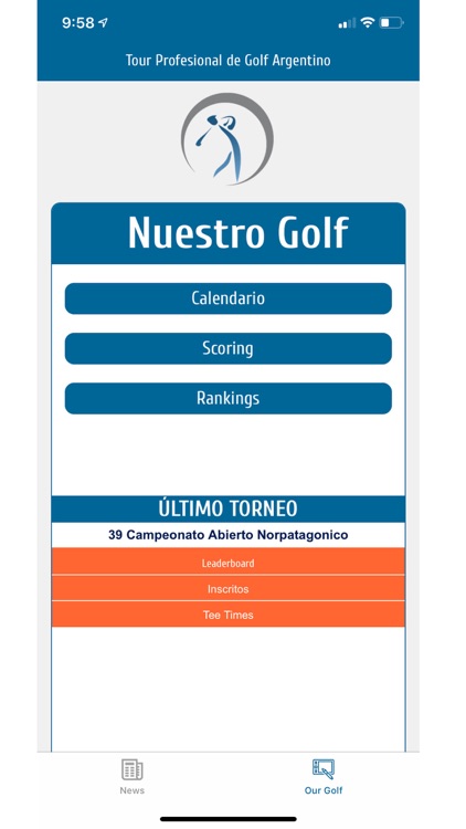 Tour Profesionales de Golf AR