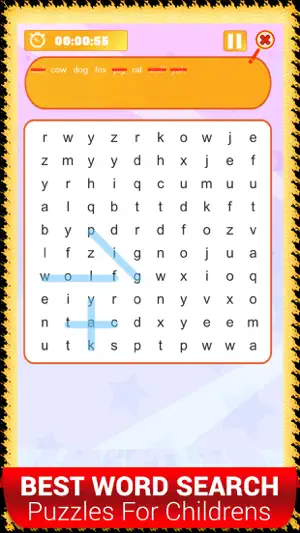 Learn Kids Word Search Games screenshot 1