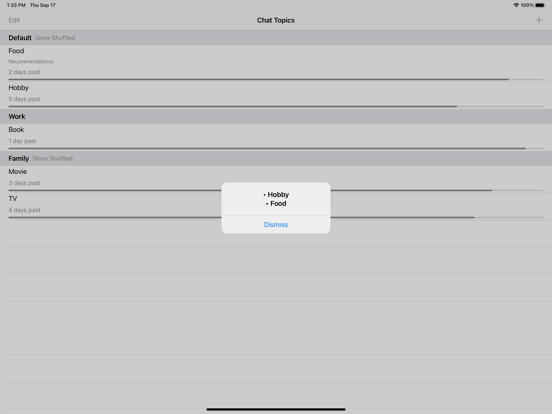 Screenshot #5 pour Chat Topics