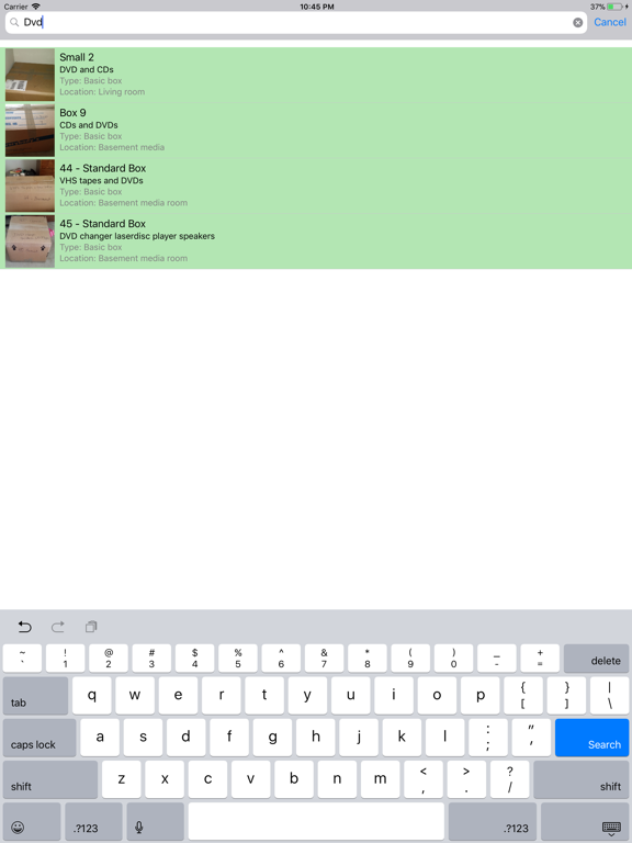 Screenshot #6 pour Moving Organizer Lite