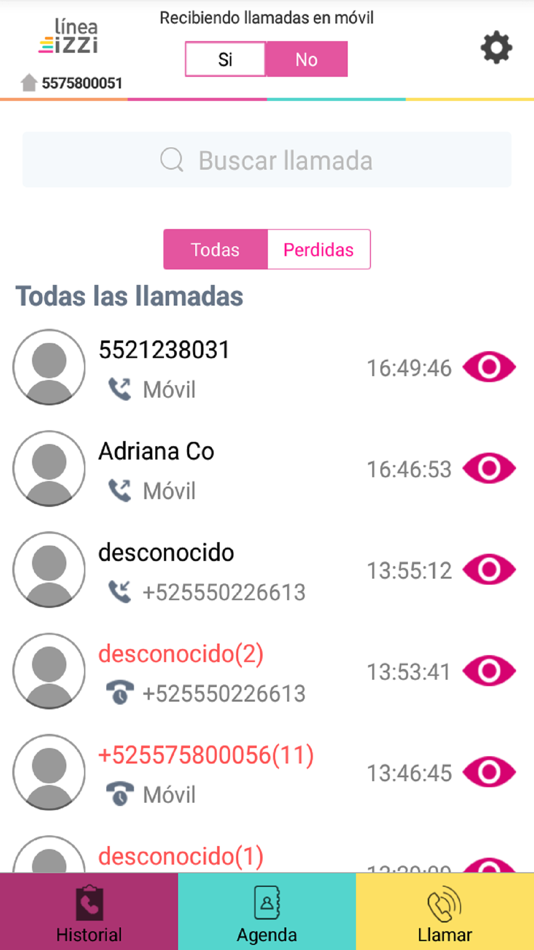 #5. linea izzi (iOS) Podle: izzi telecom®