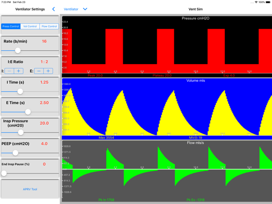 VentSim iPad app afbeelding 7