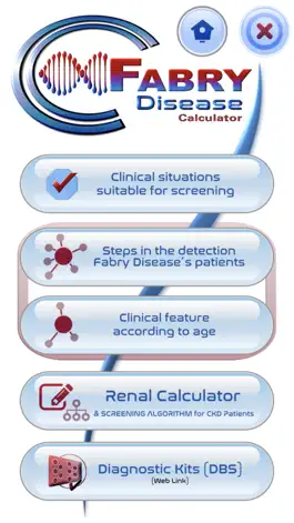 Game screenshot FABRY Disease Calculator apk