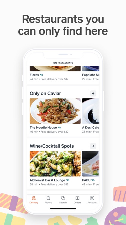 Caviar: Premium Food Delivery screenshot-3