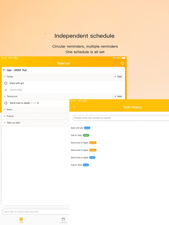 Calendar S - Simple Efficientのおすすめ画像2