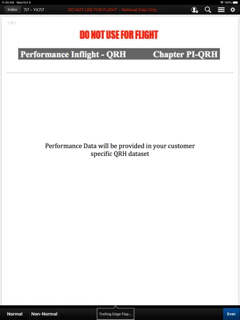 Boeing Interactive QRH - Business App | MWM