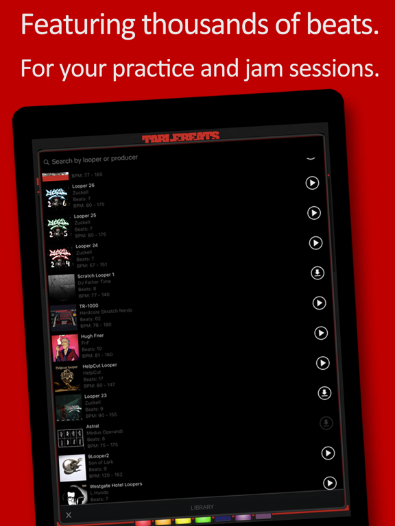 Screenshot #5 pour TableBeats: Scratch DJ Library