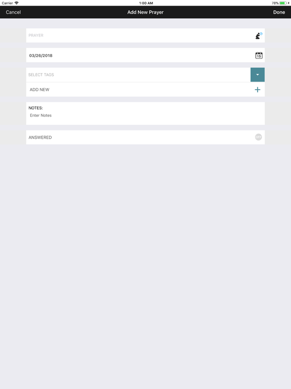 PrayerLife: Christian Prayer iPad screenshot 2 - Lifestyle app