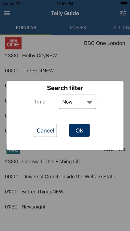 Tellyguide UK TV listings screenshot-3