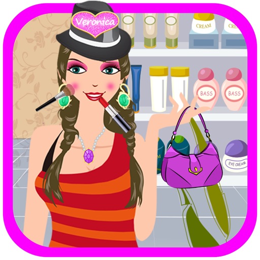 Princess makeup fashion dress up salon, little kids beauty spa doctor(dr) for face,hair girls makeover games icon
