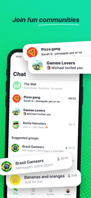 GAMEE - Chat and Fun(圖3)-速報App