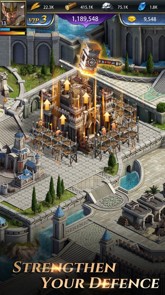 #2. Days of Empire (iOS) โดย: ONEMT