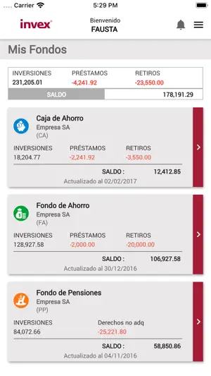 INVEX Ahorro screenshot 1