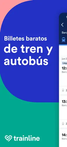 Screenshot 1 Trainline: trenes y autobuses iphone