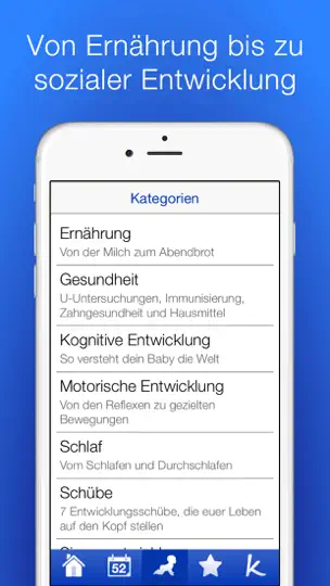 Screenshot von Babyentwicklung Im 1. Jahr auf dem iPhone 3