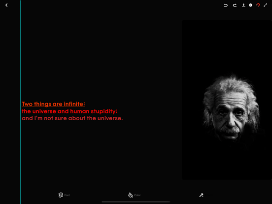 Tahrir App - Text on image. iPad screenshot 8 - Photo & Video app