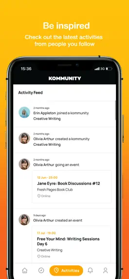 Game screenshot Kommunity Events apk