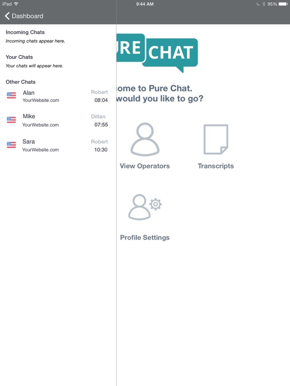 Screenshot #5 pour Pure Chat : Live Website Chat