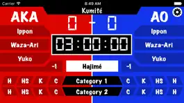 Game screenshot Kumité Scoreboard apk