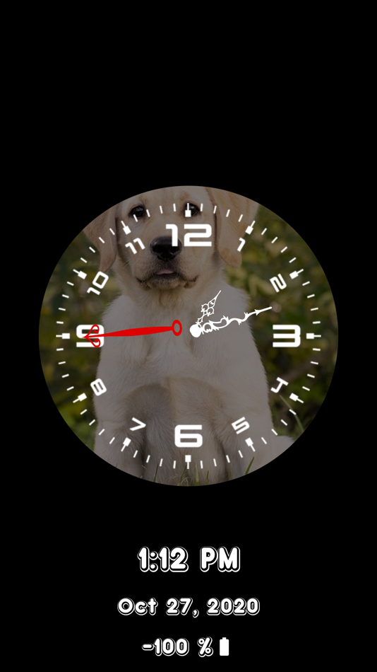 #5. Analog Clock - Stand Face Time (iOS) 来自: Asadullah Yaseen