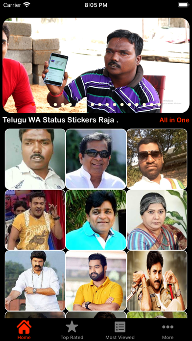 Stickers Mama: Telugu Stickers Screenshot