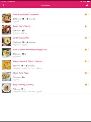 baby led weaning recipes iPad Captures Décran 4
