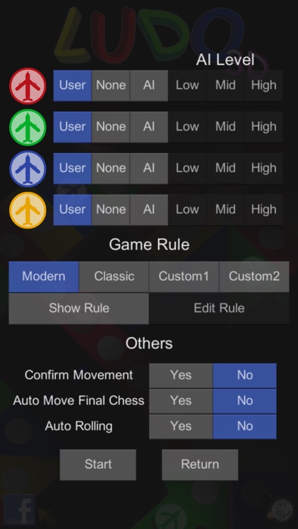 Ludo 3D : Aeroplane Chess