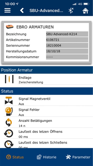 Screenshot #1 pour EBRO Connect