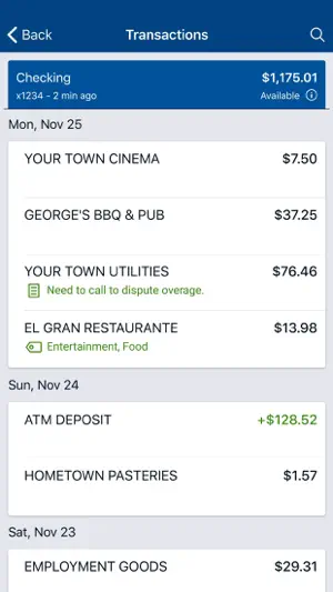 CSB iBank screenshot 4