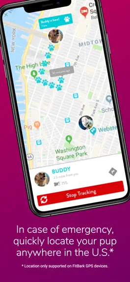 Game screenshot FitBark Dog GPS & Health hack