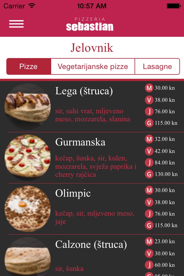 Pizzeria Sebastian screenshot 3