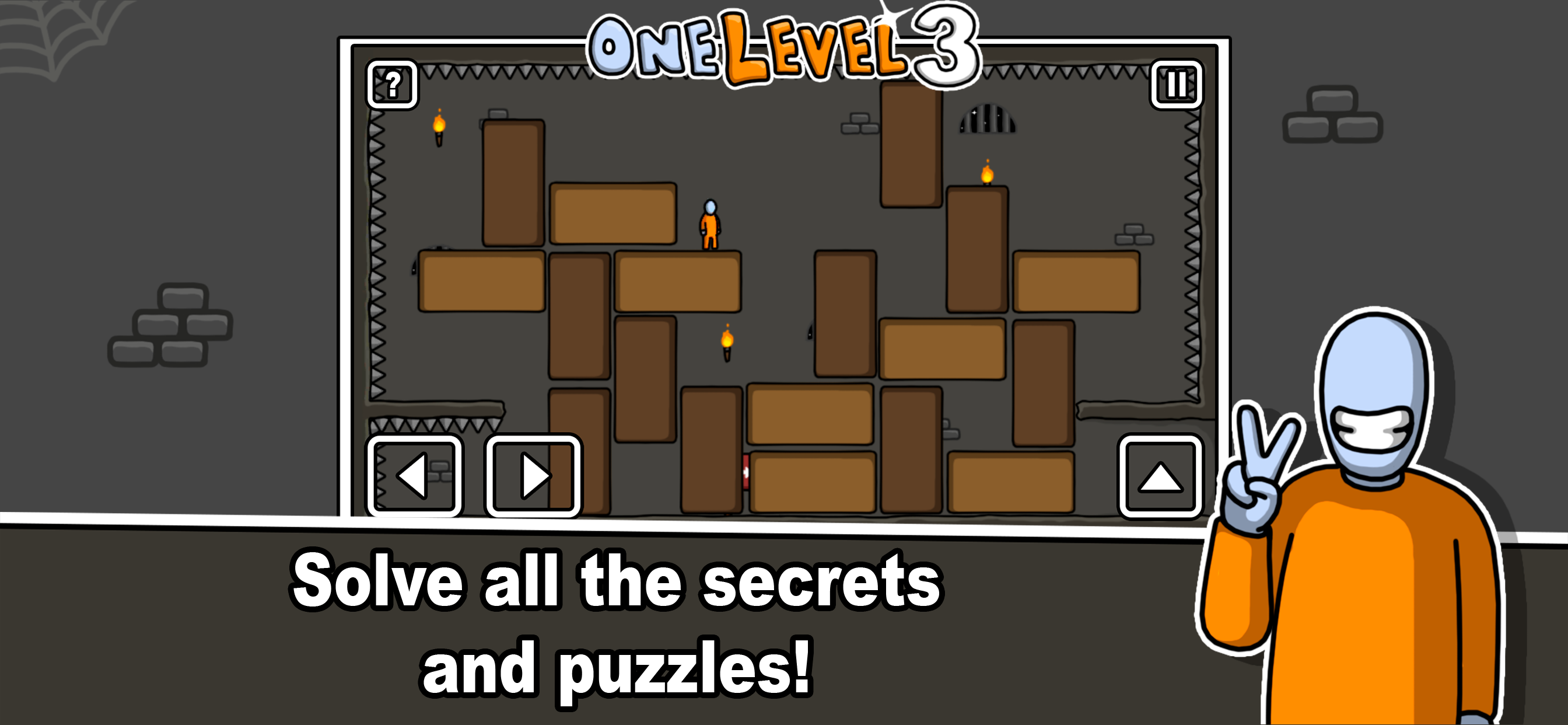 One Level 3 Stickman Jailbreak screenshot 4
