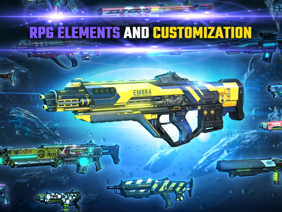 Shadowgun Legends: Online FPS iPad app afbeelding 4